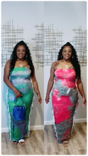 Load image into Gallery viewer, Tie Dye Fringe Dress
